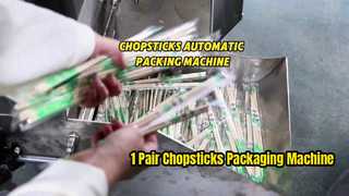 Hochgeschwindigkeits-Einweg-Essstäbchen-Verpackungsmaschine