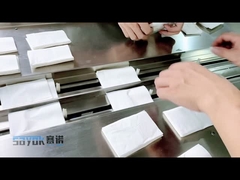 Luftdruck 0,6 MPa, Seitenversiegelung, umschließender Verpacker mit SPS-Steuerungssystem