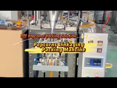 DIY Popcorn Doppelhopper VFFS Verpackungsmaschine Tandemverpackung