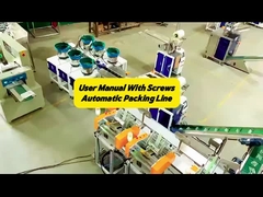 Automatische Schraube, die Verpackmaschine-Hardware-Bolzen-Verpackungsmaschine 2.5KW zählt