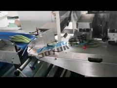 3KW Gemüse- und Obstverpackungsmaschine horizontal mit Online-Kennzeichnung