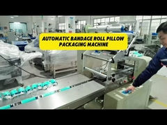 Einzelne Zählungskissen-Verpackmaschine Dreh herauf Rolle des Verband-220V