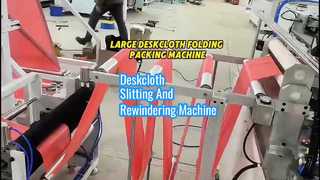 Große Einweg-Schreibtischtuch-Blatt-Automatik-Klapp-Rollschneidemaschine