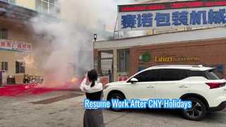 Die Fabrik nimmt die Arbeit seit dem 28. Februar wieder auf