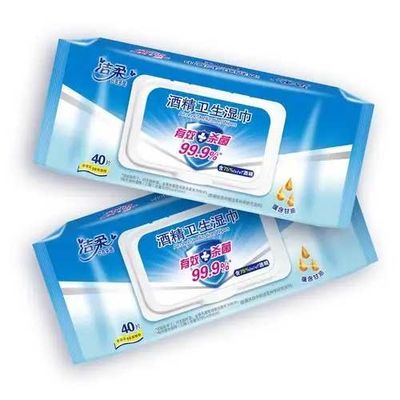 Good price nass Gewebe 120Pcs, das Maschine für Frauen-automatisches Hochgeschwindigkeitsverpackungsfließband herstellt Online