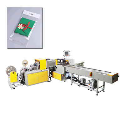 Good price automatische bauschende Maschine 13kw CPP-Film-Taschen-verpackender Ausrüstungs-Kartenärmel Online
