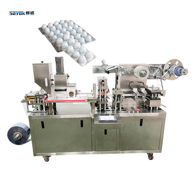Qualität  380V Thailand Alcohol Cotton Ball Blister Packing Machine Flat Plate Type Fabrik