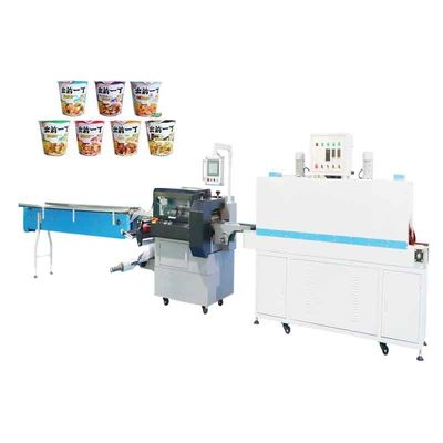 Good price Nudel-Schalen-Verpackmaschine der POF-Film-Schrumpfverpackungs-Maschinen-5.5KW Online