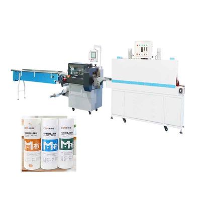 220V Schrumpfverpackungs-Maschinen-mechanische Küchen-Stoff-Rollenverpackungsmaschine 5.5KW