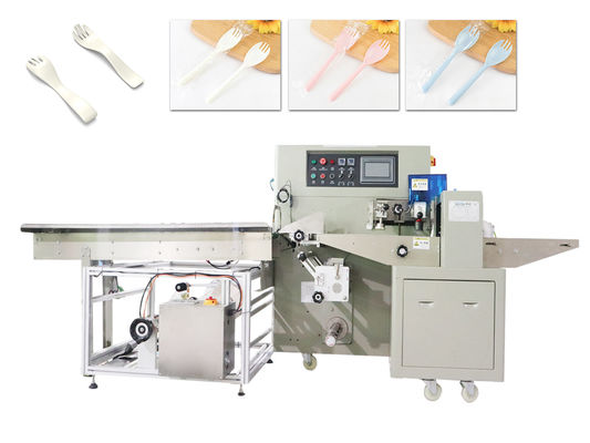 Zusammengesetztes Film-Verpackungs-Maschinen-Geschirr-Selbstverpackungs-Maschine 3KW