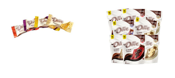 50Hz/60Hz automatische verpackende Schokoladen-Taschen-Verpacken-Maschinerie der Maschinerie-5.5KW