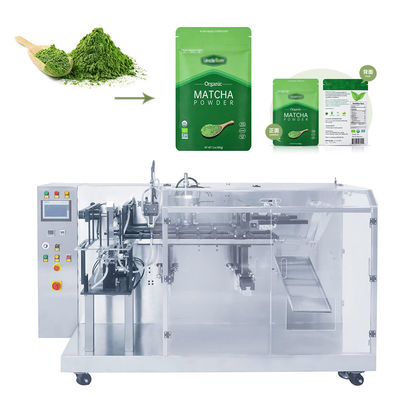 Pulver-automatische bauschende Maschine 380V Matcha fabrizierte horizontales vor