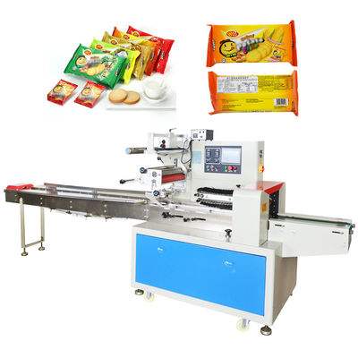 Kissen-Verpackmaschine-ununterbrochener Verpacker-Fluss des Keks-220v