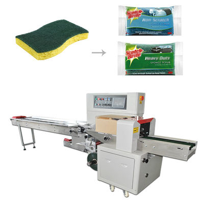 Good price Verpackungsmaschine des Kissen-220v schrumpfen horizontale Fluss-Verpackungs-Maschine Online