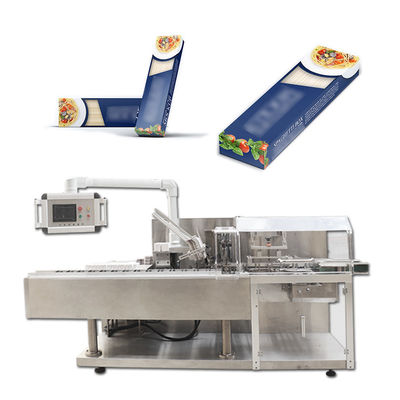 Mechanisches der Nudel-Nahrungsmittelautomatisches Kartonierungsmaschinen-1.5KW gefahren
