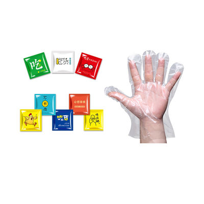 Automatische Verpackenfalte und versiegelnde Maschine für Wegwerfhandschuhe