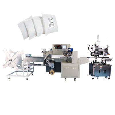 Stoßfester Luftpolsterfolie-Film-Verpackmaschine, die alle in einer Maschine beschriftet