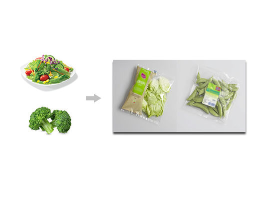 Hohe Genauigkeits-Gemüsesalat-Waage-füllende versiegelnde Verpacken-Maschinerie
