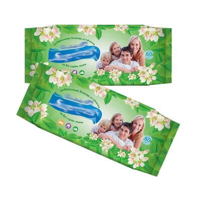 Baby-Abwischen-Verpackungsmaschine 2.2KW 800KG für das Kunststoffgehäuse 30-120-teilig