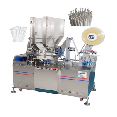 220-V-Niedrigenergie-Strohverpackungsmaschine mit automatischer Zuführung einzelner Packungen
