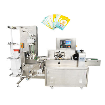 220v Nasse Tücher Verpackungsmaschine Servo-getriebene Stanzmarkierung Nasse Gewebe