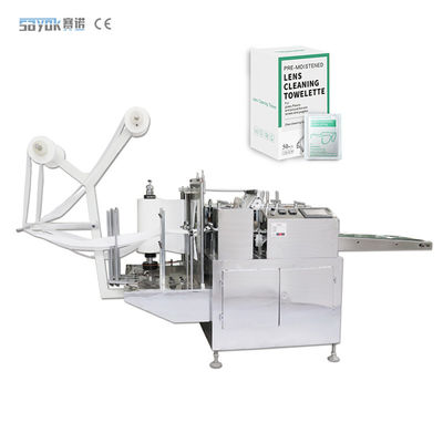 Mechanisch angetriebene Alkohol-Pad-Maschine Einweg-Alkohol-Pad-Maschine