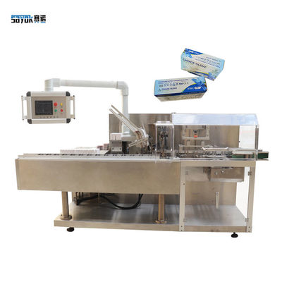 Vollautomatische Handschuhverpackungsmaschine für 100 Stück Karton 50Hz 60Hz Frequenz