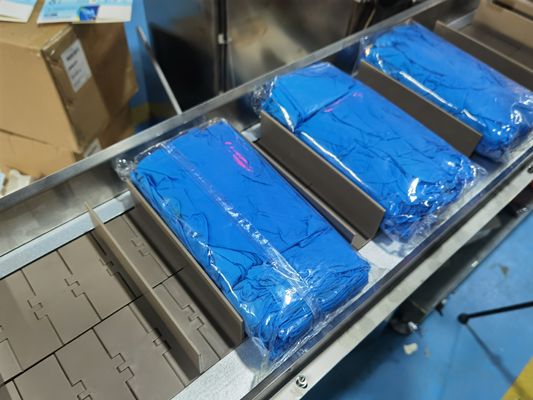 Vollautomatische Handschuhverpackungsmaschine für 100 Stück Karton 50Hz 60Hz Frequenz