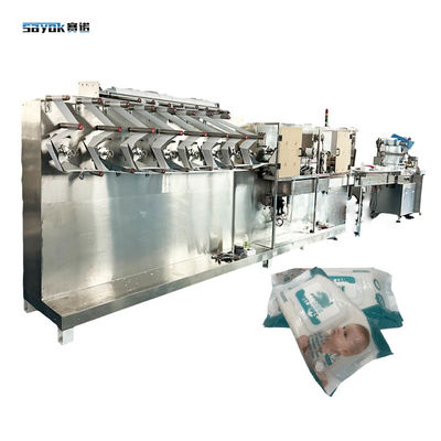 Hochgeschwindigkeitsbetrieb 30-120 PCS Baby-Nasstücher-Verpackungsmaschine für hygienische Verpackungen