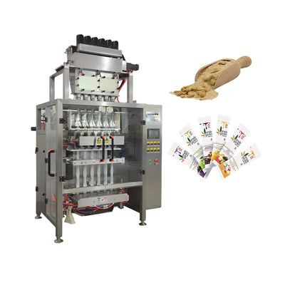 Kleine Apfelpulverbeutel / Stick Verpackung Automatische Verpackungsmaschine mit Plexiglas Sicherheitstür