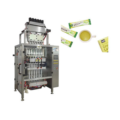 220V 50HZ PLC-gesteuerte automatische Verpackungsmaschine 10 Linien für 2-5g Grünteepulver
