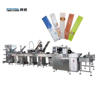 CE-zertifizierte automatische Verpackungsmaschinen für Servietten, Löffel, Gabel, Messer, Zahnstocher, Stäbchen usw.