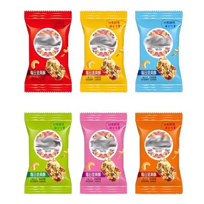 Hochwertige Gummy Candy Automatische Verpackungsmaschine Vibrationsplatten-Kissenverpackungsmaschine