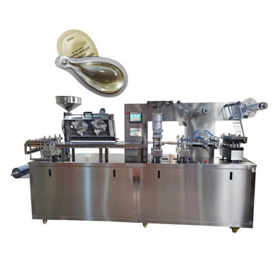 Schlagfrequenz 10-35 Mal / Min. Automatische Blister-Verpackungsmaschine für Füllflüssigkeit für Haarpflegemittel