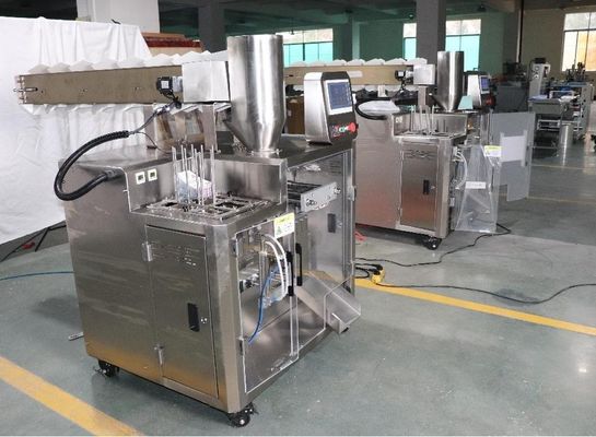 Automatische vorgefertigte kleine Beutelverpackungsmaschine für 3C-Produkte, Eimerketten-Fülltyp