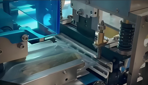 Vakuum-Kissen-Verpackungsmaschine mit Auf- und Abschneider für Lebensmittel und Gemüse