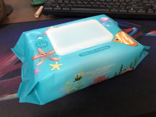 Vielseitige Wassertücher Verpackungslösung Kompatibel mit mehreren Verpackungsmaterialien, die eine sichere und hygienische Verpackung bieten