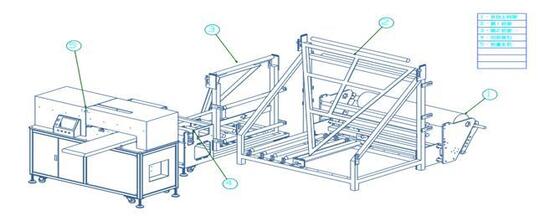 Large Dispossable Tablecloth Sheet Automatic Cutting And Rewinding Machine 220V High Performance Machinery