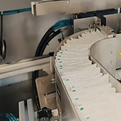 Guter Preis Intelligente chirurgische Handschuh-Papiergeldbörsen-Wickelmaschine mit kundenspezifischem Bi-Fold-Gerät 220V online